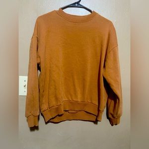 America eagle Brown Sweater long sleeve medium size .
